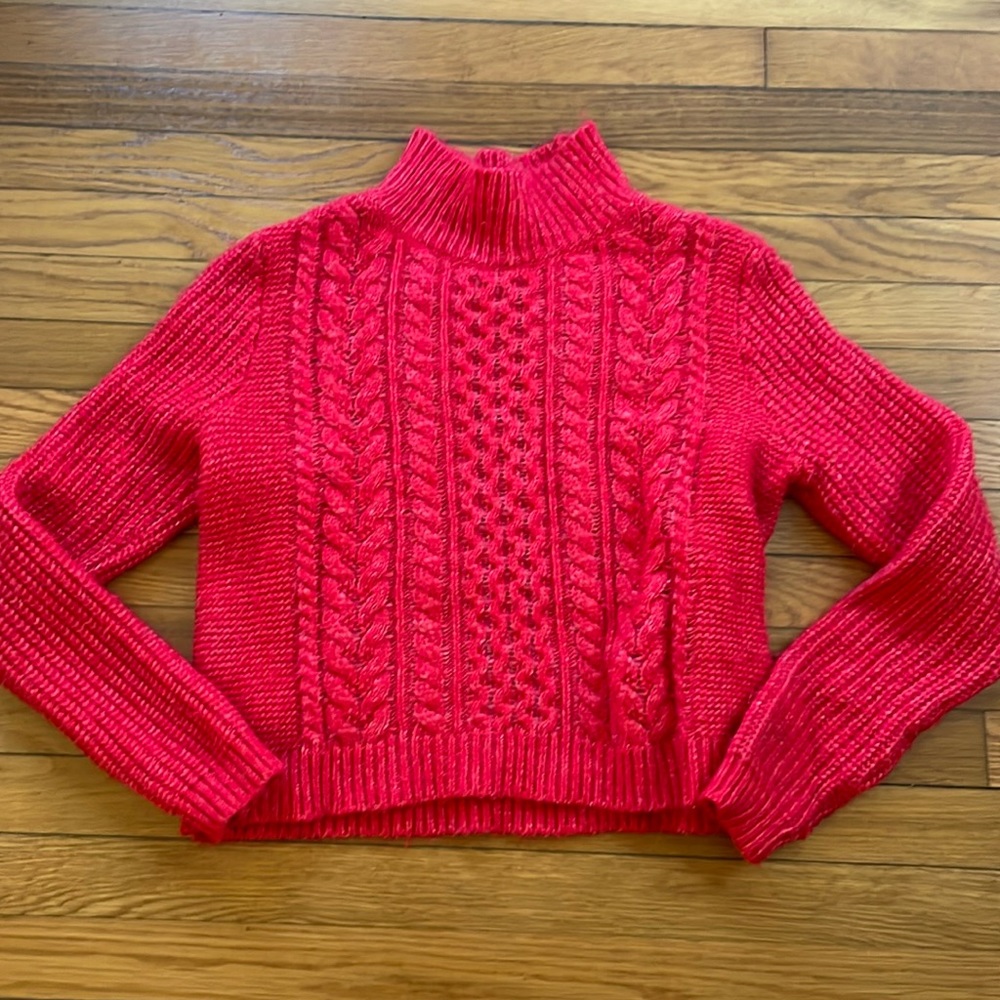 Red Knit Sweater